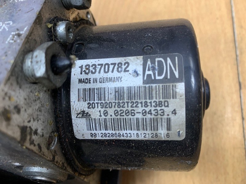 Блок abs Opel Astra J 2010-2017 A13DTE