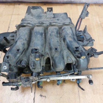 Коллектор впускной Opel Astra H 2004-2009 Z16XER - изображение 1