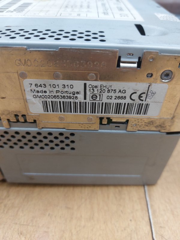 Панель управления Opel Astra H 2006 универсал Z13DTH
