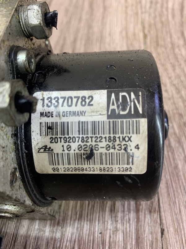 Блок abs Opel Astra J