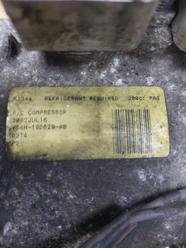 Компрессор кондиционера Ford Focus 1 2002 FYDB