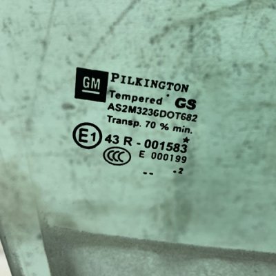 Стекло Opel Astra J 2012 хетчбэк 5-ти дв. Задн. Прав. - изображение 3