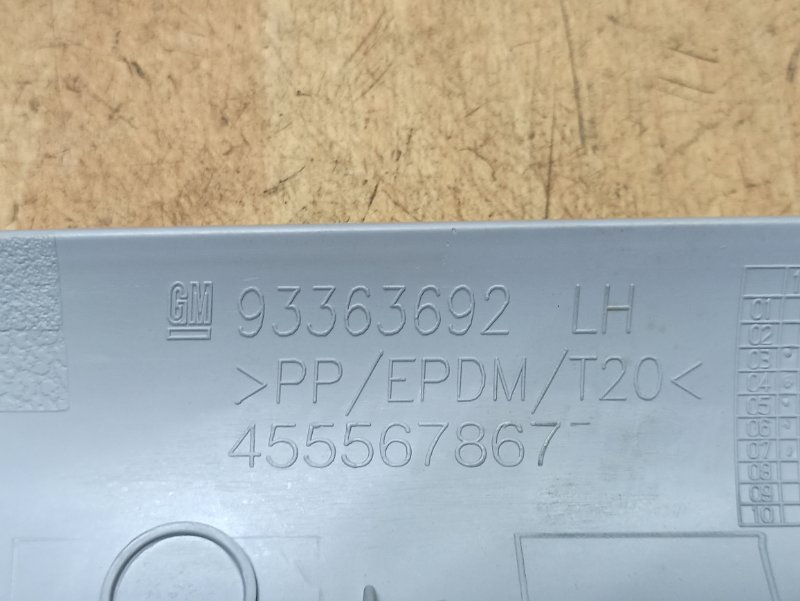 Обшивка стойки Opel Meriva A 2006 Перед. Лев.