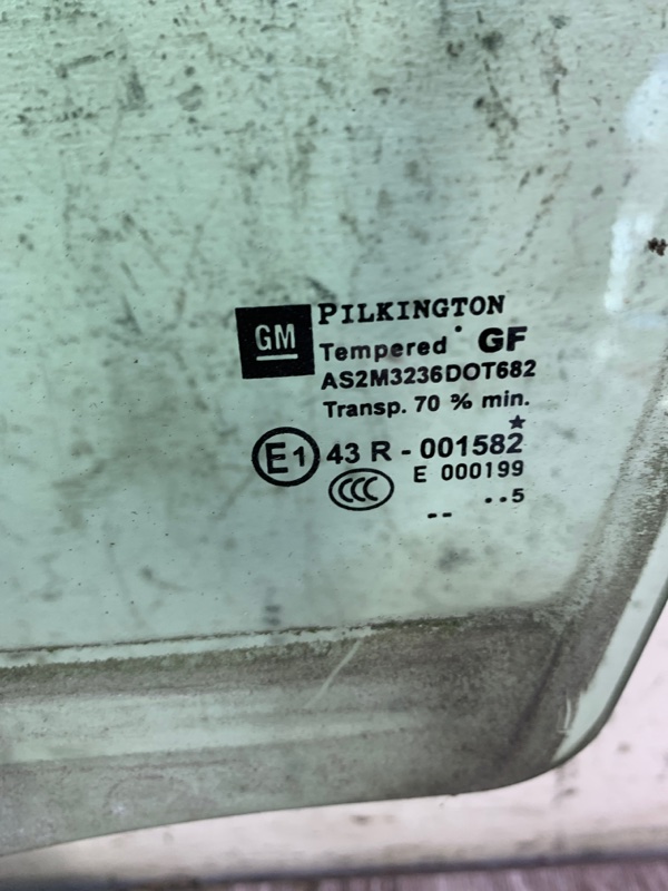 Стекло Opel Astra H 2005 хетчбэк 5-ти дв. Задн. Лев.