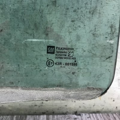 Стекло Opel Agila A 2005 хетчбэк 5-ти дв. Задн. Лев. - изображение 4