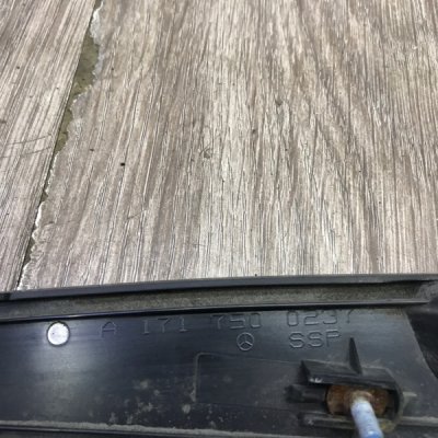 Накладка на крышку багажника Mercedes-Benz SLK 2006 кабриолет Задн. - изображение 2