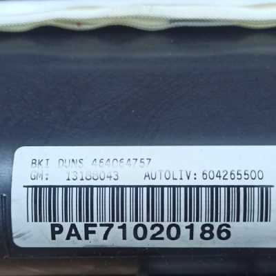Подушка безопасности Opel Meriva A 2006, Перед., Прав. - изображение 2