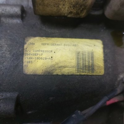 Компрессор кондиционера Ford Focus 1 2004 FYDB - изображение 2