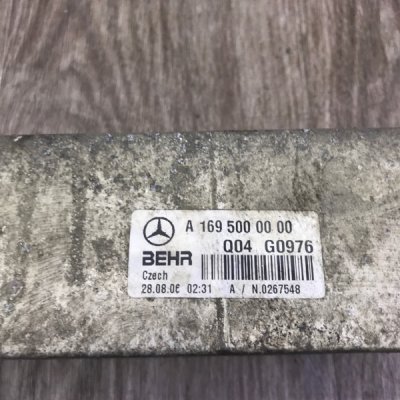 Интеркулер Mercedes-Benz A-class 2006 W-169 OM640,940 - изображение 5