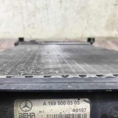 Радиатор ДВС Mercedes-Benz A-class 2006 W-169 М266.920 - изображение 2