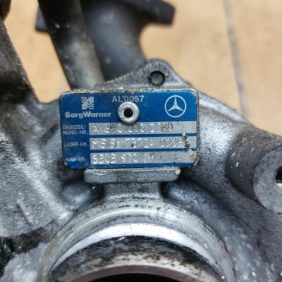 Турбина Mercedes-Benz A-class 2010 W-169 OM640.940 - изображение 5