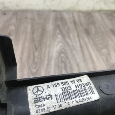 Радиатор ДВС Mercedes-Benz A-class W-169 OM640 - изображение 3