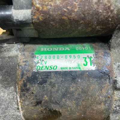 Стартер Honda Jazz 2002 L13A1 - изображение 2