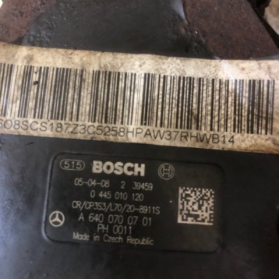 ТНВД Mercedes-Benz A-class 2005 W-169 OM640.940 - изображение 5