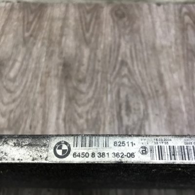 Радиатор кондиционера BMW 5 series E60 2004 M57D25 Седан - изображение 4
