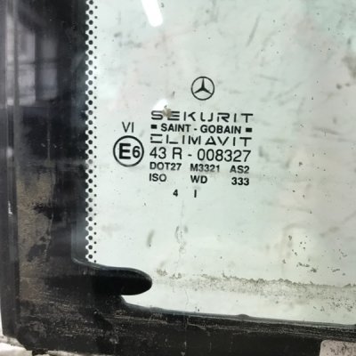 Стекло Mercedes-Benz S-class 1995 W140 Задн. Прав. - изображение 3