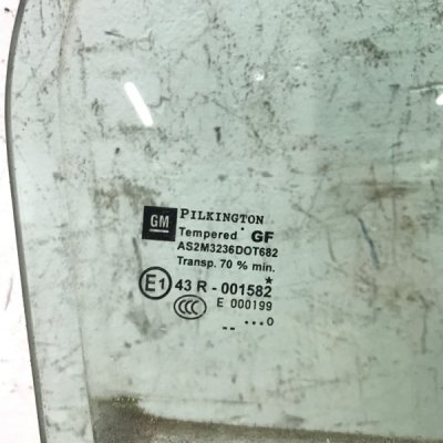 Стекло Opel Astra J 2010 хетчбэк 5-ти дв. Задн. Прав. - изображение 2