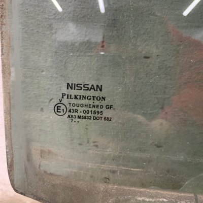 Стекло Nissan Note 2007 хетчбэк 5-ти дв. Задн. Прав. - изображение 3