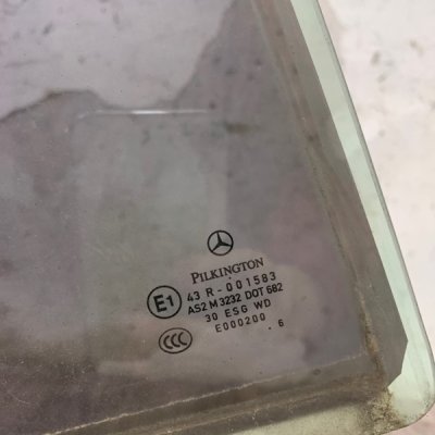 Стекло Mercedes-Benz A-class 2006 W-169 Задн. Прав. - изображение 2