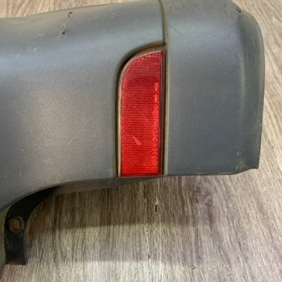 Накладка на бампер Mercedes-Benz Vito 2005 W639 Задн. Лев. - изображение 4