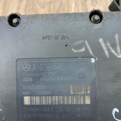 Блок abs Mercedes-Benz C-Class 2003 W203 - изображение 7