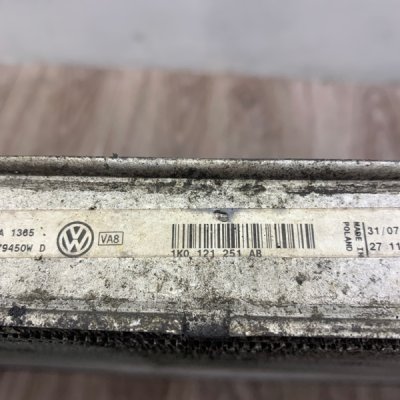 Радиатор ДВС Volkswagen Golf 5 2006 хетчбэк 5-ти дв. BMN - изображение 6