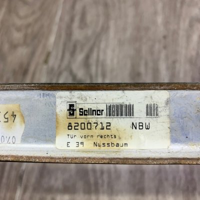 Накладка декоративная BMW 5 series E39 2002 седан Перед. Прав. - изображение 3