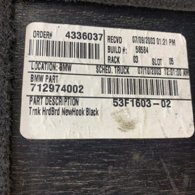 Пол в багажник BMW X5 E53 2004 внедорожник, Задн. - изображение 10