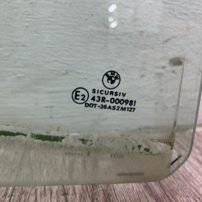 Стекло BMW 5 series E39 2002 седан, Задн., Прав. - изображение 3