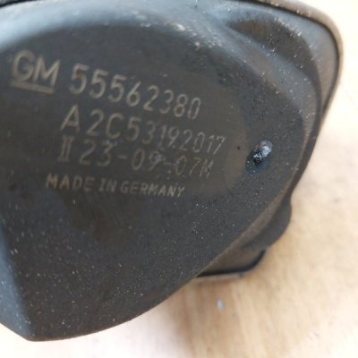 Дроссельная заслонка Opel Astra H 2004-2010 Z18XER - изображение 2