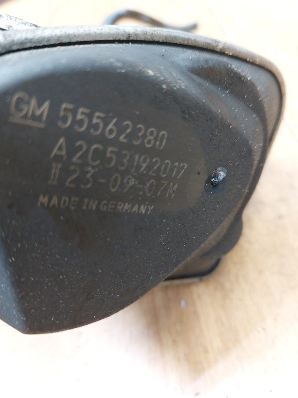 Дроссельная заслонка Opel Astra H 2004-2010 Z18XER