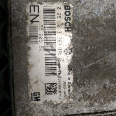 Блок управления двигателем Opel Zafira B 2009 Z19DTH минивэн - изображение 2