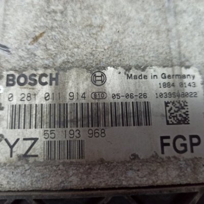 Блок управления двигателем Opel Vectra C 2007 хетчбэк 5-ти дв. Z18XER - изображение 2