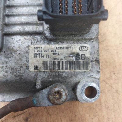 Блок управления двигателем Opel Corsa C 2003 Z10XE хетчбэк 5-ти дв. - изображение 2