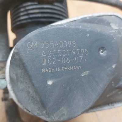 Дроссельная заслонка Opel Zafira B 2007 Z16XEP минивэн - изображение 2