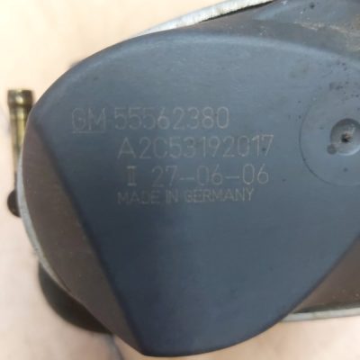 Дроссельная заслонка Opel Zafira B 2006 Z18XER - изображение 2