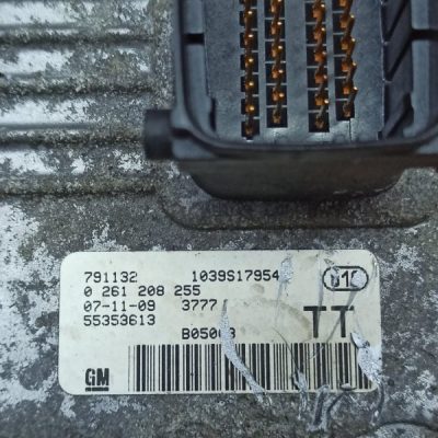 Блок управления двигателем Opel Meriva A 2008 Z14XEP - изображение 4
