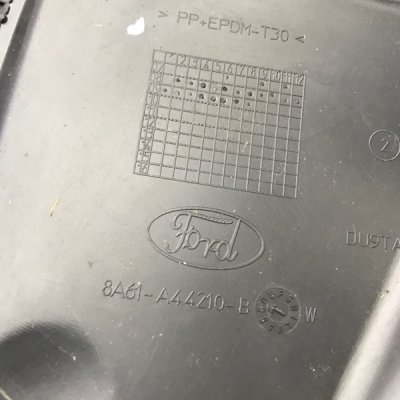 Спойлер (дефлектор) крышки багажника Ford Fiesta 6 2009 хетчбэк 3-х дв. Задн. - изображение 2