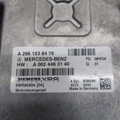 Блок управления двигателем Mercedes A-class 2006 М266.920 W-169 - изображение 2