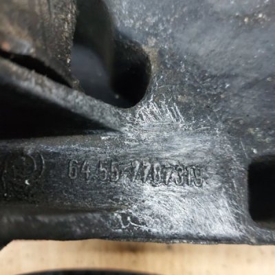 Кронштейн кондиционера BMW 3 series E46 2004 M47D20(204D4) - изображение 2