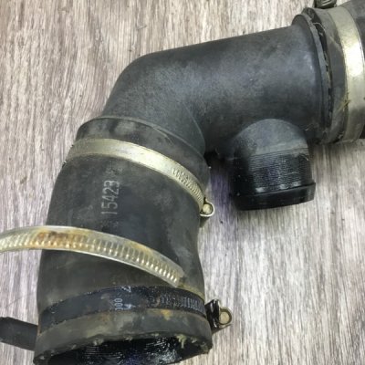 Патрубок интеркулера Peugeot 807 2005 минивэн DW12TED4 - изображение 4