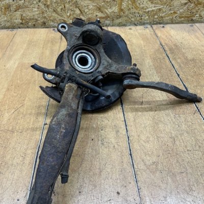 Поворотный кулак Honda Civic 2000 D14Z4 Перед. Лев. - изображение 3