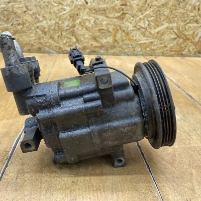 Компрессор кондиционера Nissan micra 2003 CR12DE - изображение 4