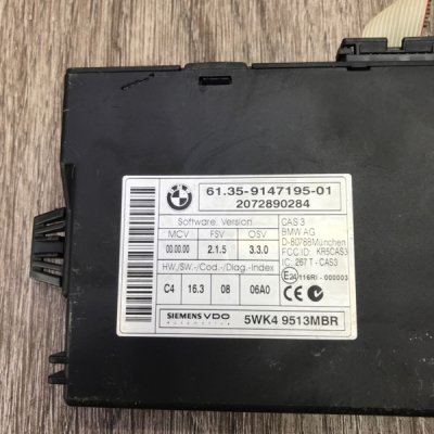 Блок управления CAS BMW 1 series 2007 хетчбэк-5ти дв. N43B16O0 - изображение 2