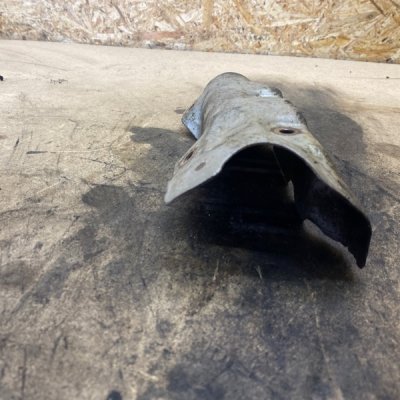 Кожух выпускного коллектора Saab 9-5 2003 D308L - изображение 6