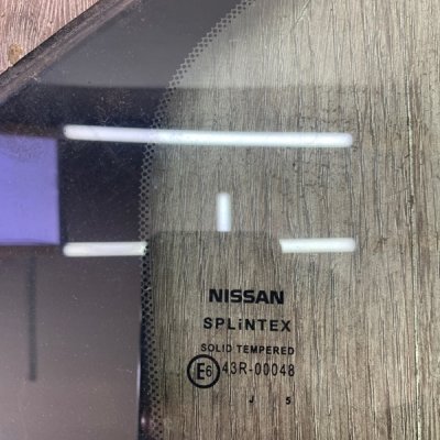 Форточка двери Nissan Primera 2006 хетчбэк 5-ти дв. Задн. Прав. - изображение 2