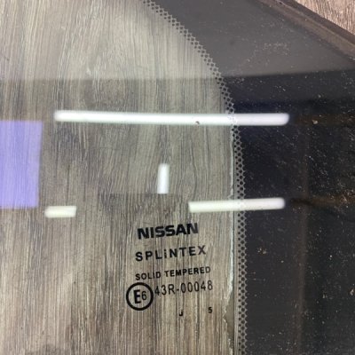 Форточка двери Nissan Primera 2006 хетчбэк 5-ти дв. Задн. Лев. - изображение 3