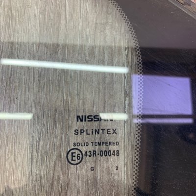 Форточка двери Nissan Primera 2003 хетчбэк 5-ти дв. Задн. Лев. - изображение 3