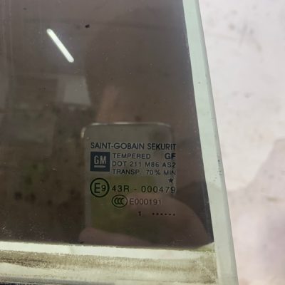 Форточка двери Opel Corsa D 2011 хетчбэк 5-ти дв., Задн., Прав. - изображение 2
