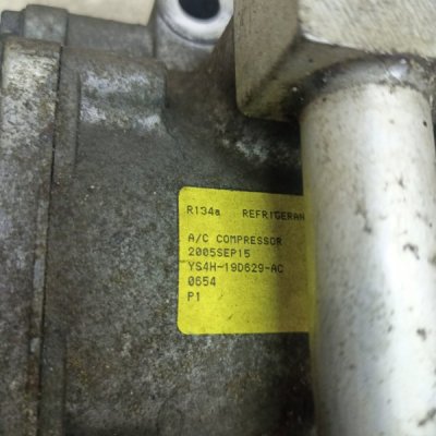 Компрессор кондиционера Ford Fiesta 5 2006 FUJB - изображение 3